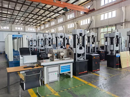 Máquina de teste de tração horizontal servo-hidráulica Wls 15000kn para cordão, corrente, cabo de aço